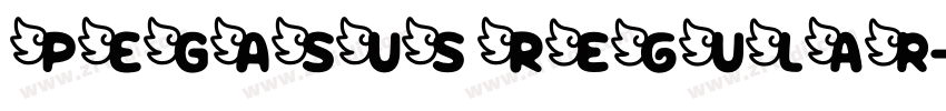 PEGASUS Regular字体转换